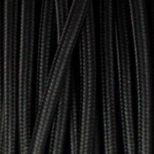 2core-round-vintage-braided-fabric-light-gold-colour-cable-flex-0-75mm-black