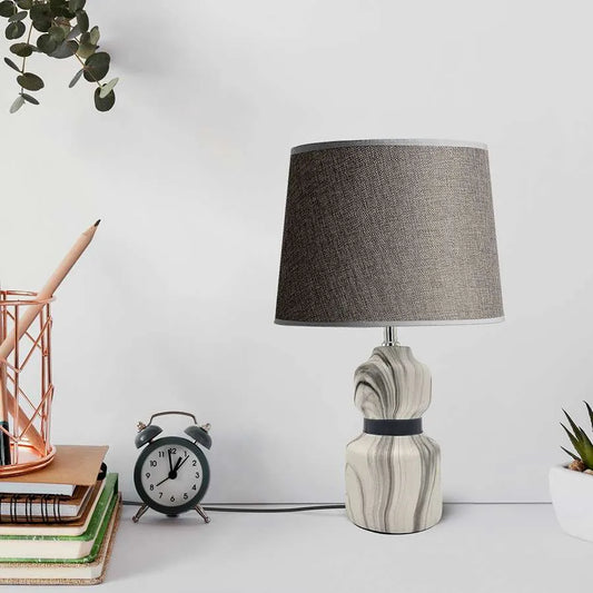 Ceramic Base Bedside Table Lamp for Living Room