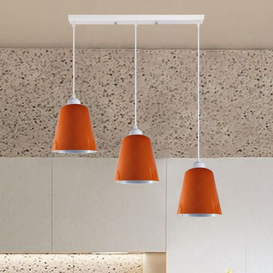 3 way hanging pendant light