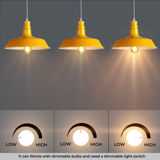 yellow ceiling pendant hanging Lights