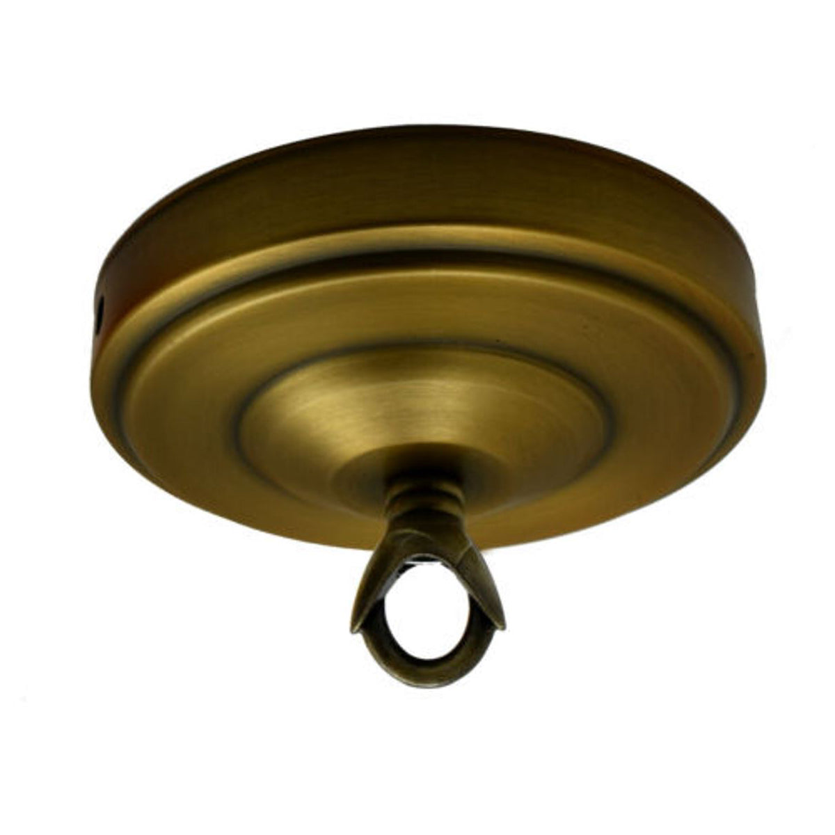 Green Brass Color 108mm Diameter Ceiling Rose Hook Plate Light