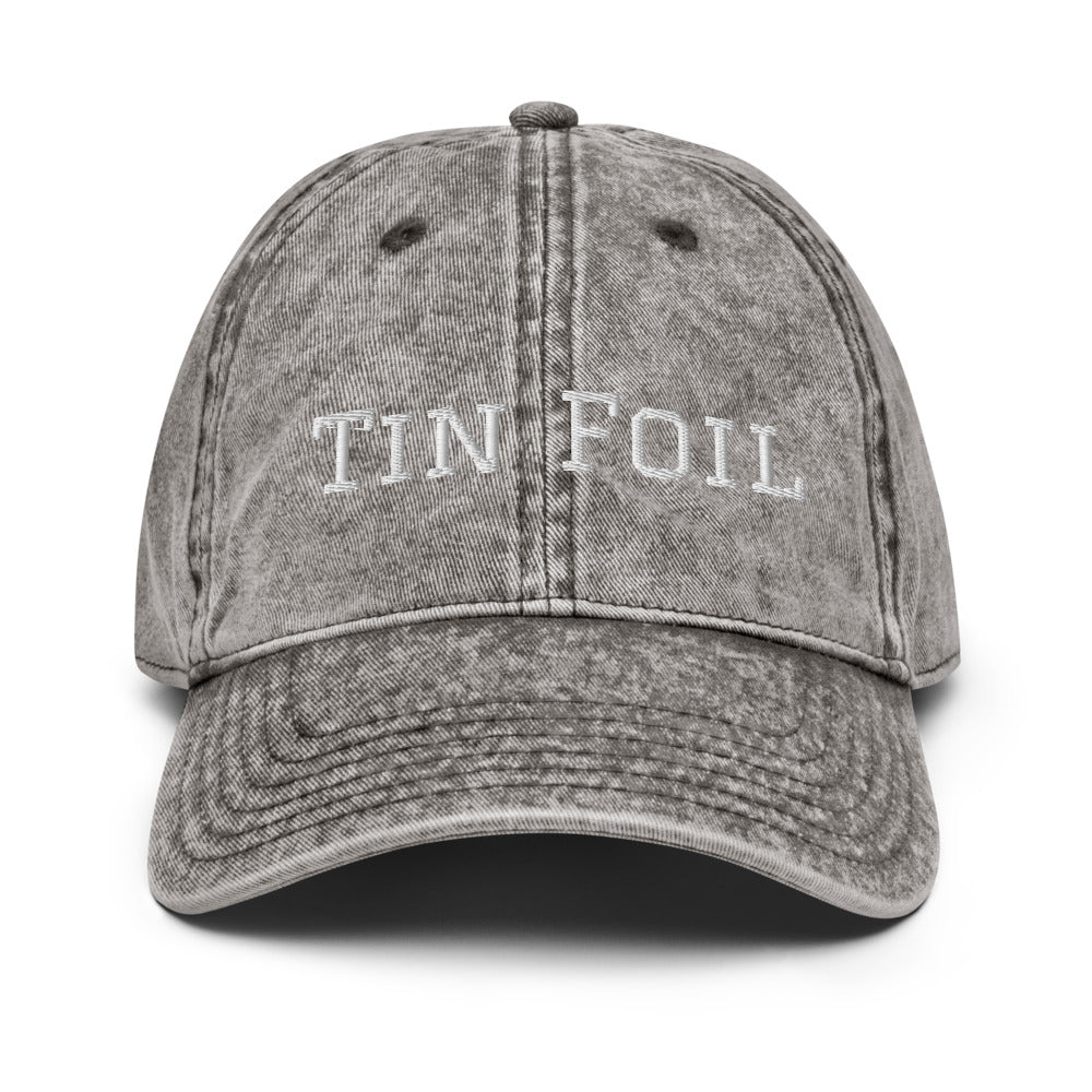 Tin Foil Hat Cotton Twill Cap – Awake Mamas