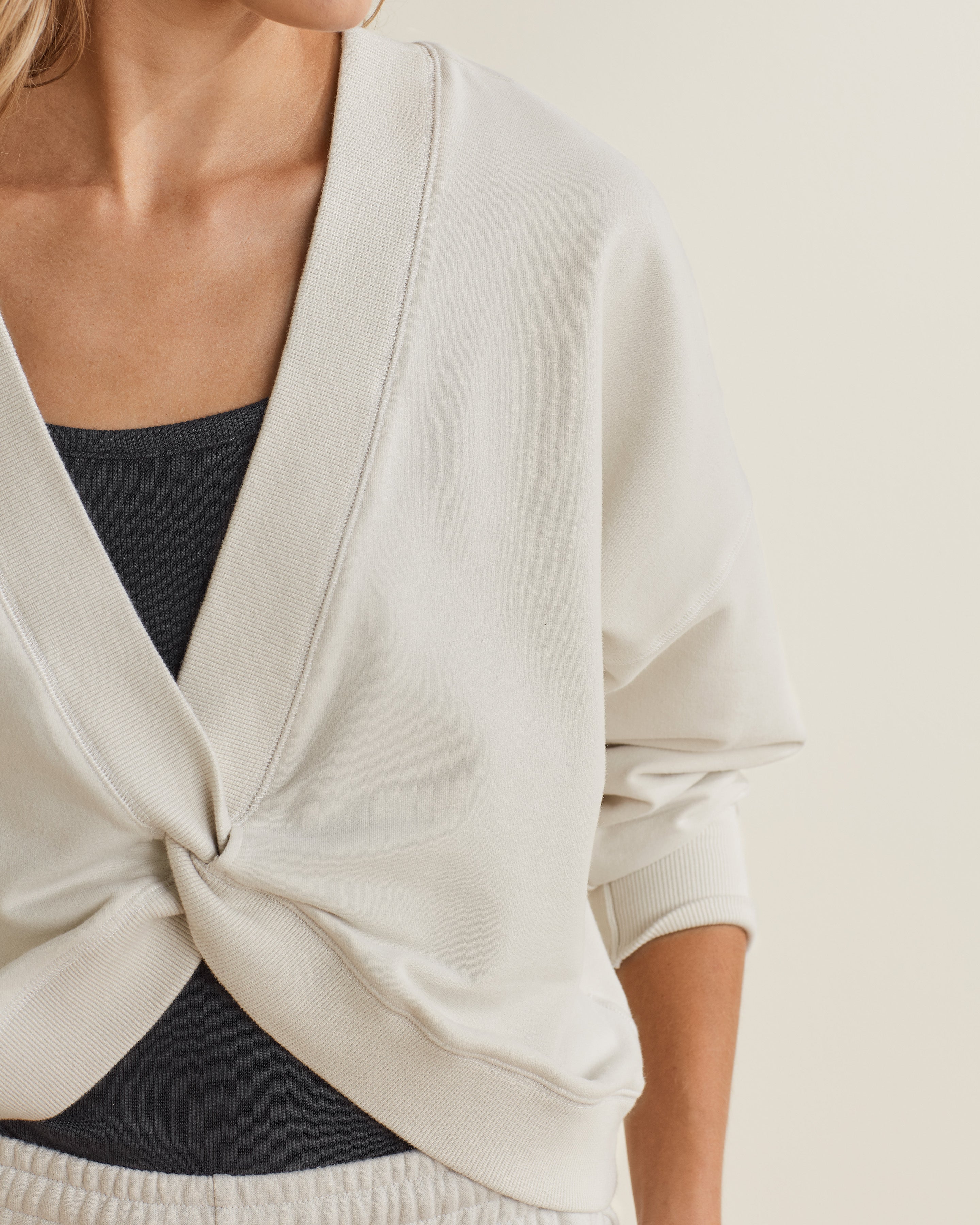 cardigan sweatshirt