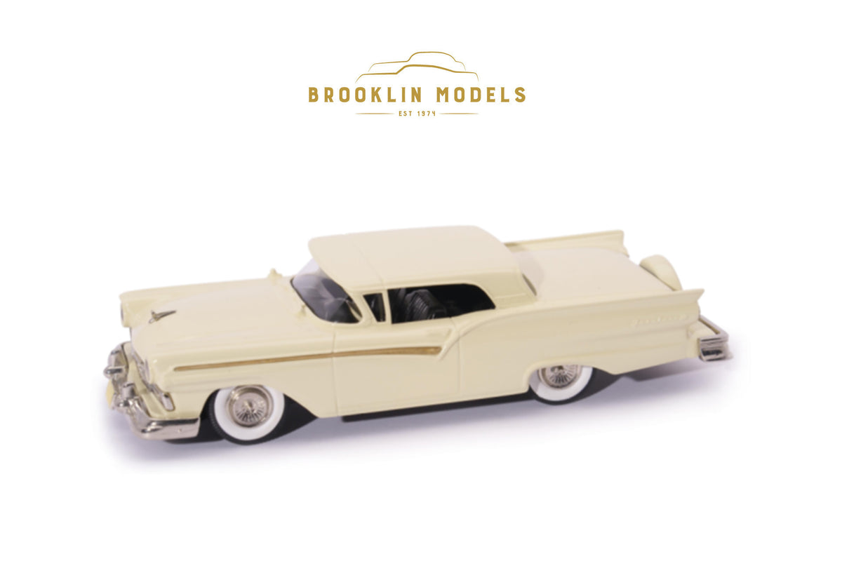 Cream/Red Conversion Brooklin Brooklin Models 1/43 Scale BRK35-1957 Ford Fairlane 