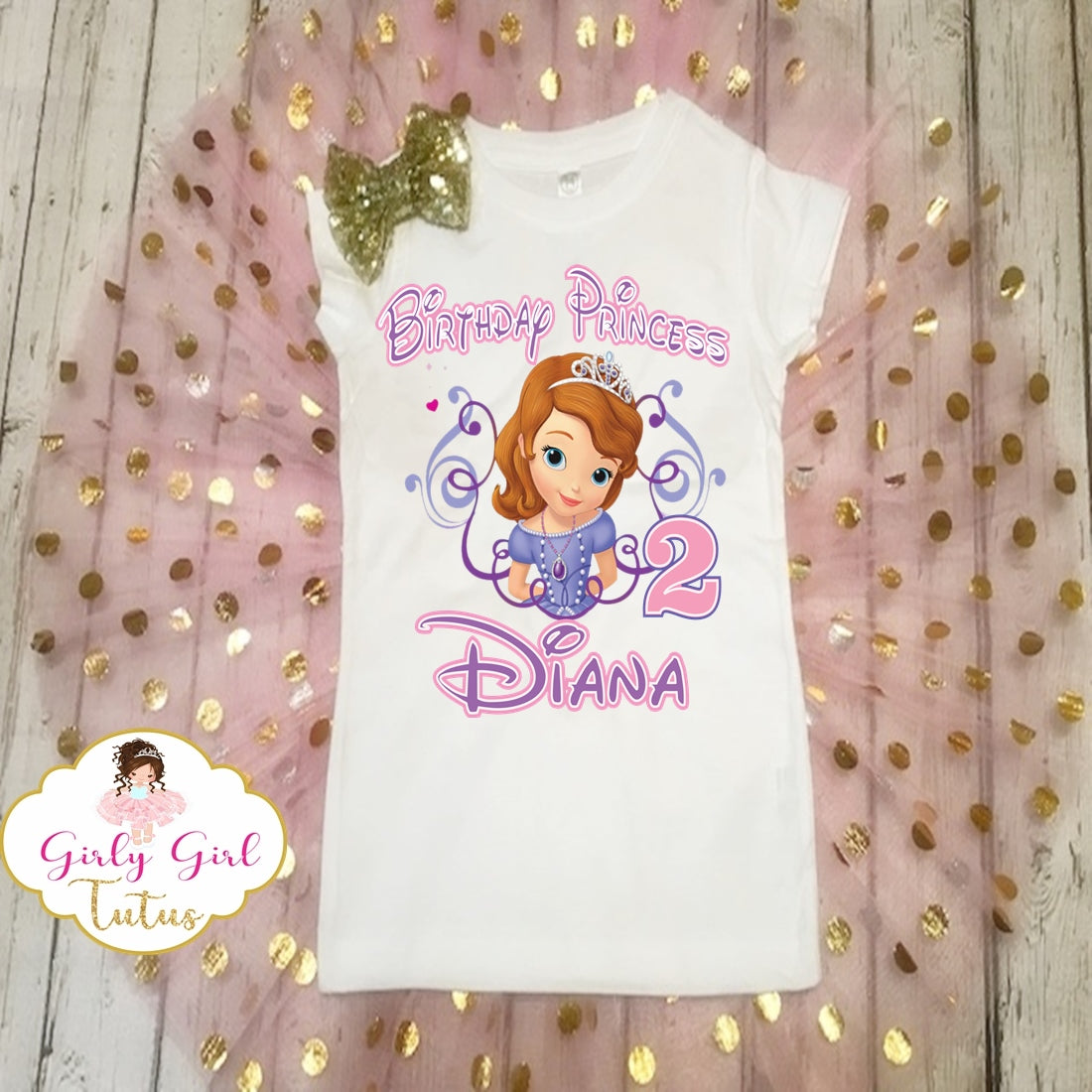 sofia the first birthday party dress