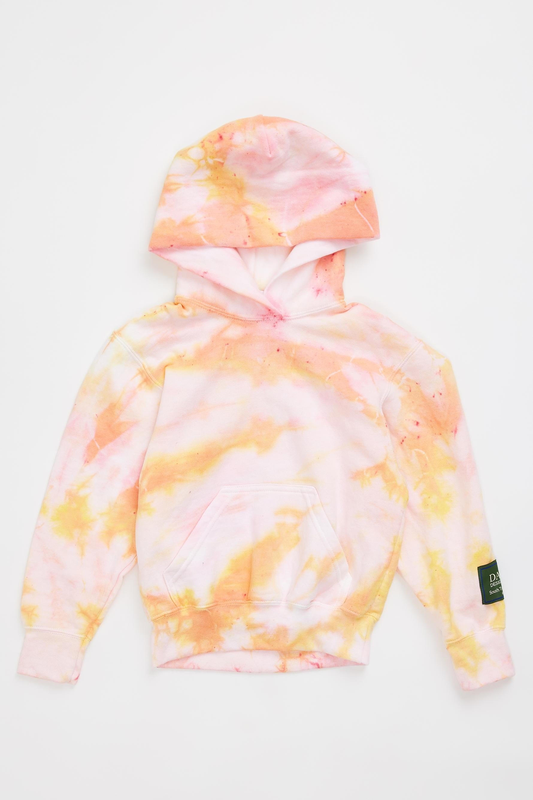 kids tie dye hoodie