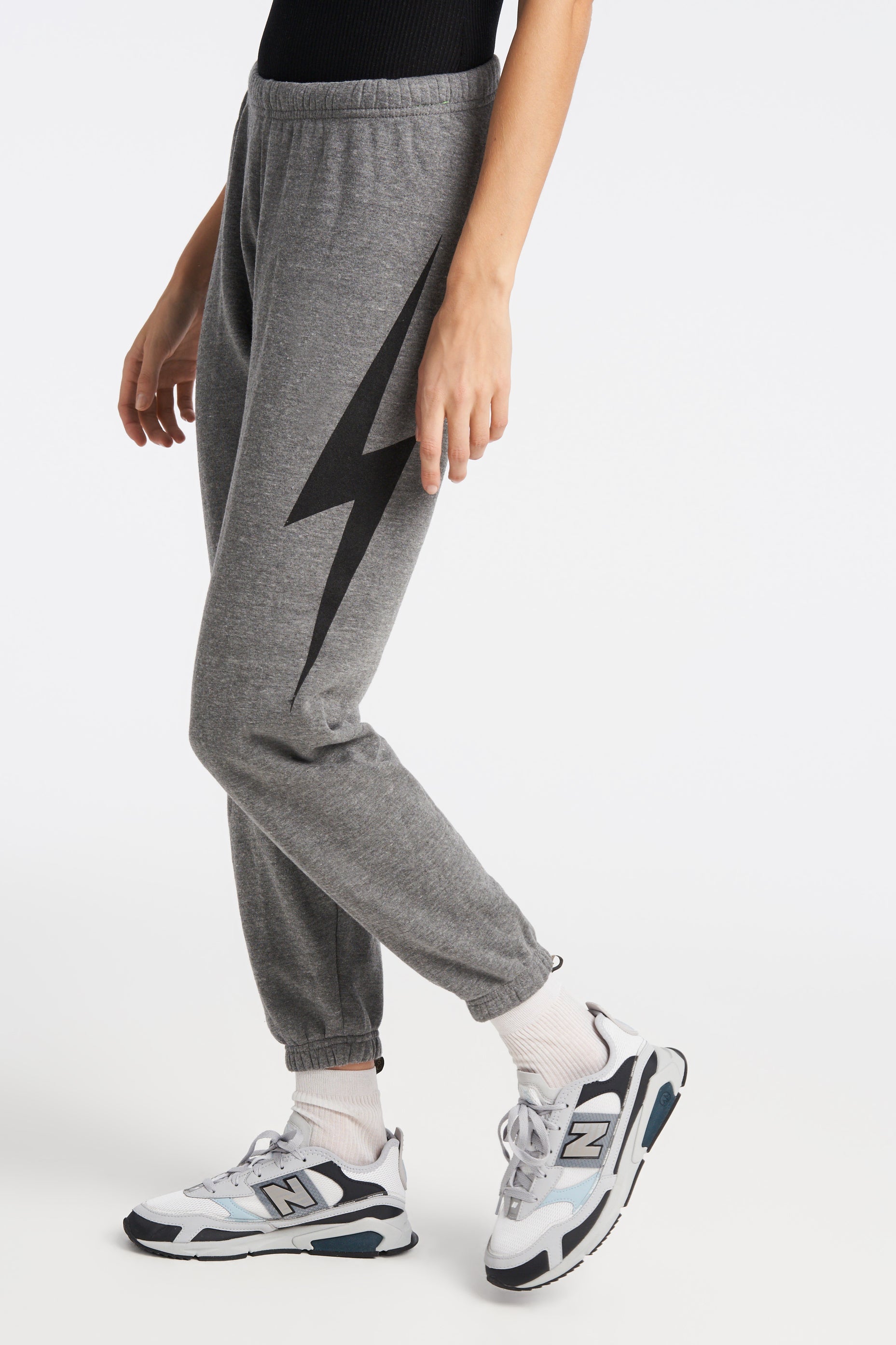 aviator nation lightning bolt sweatpants