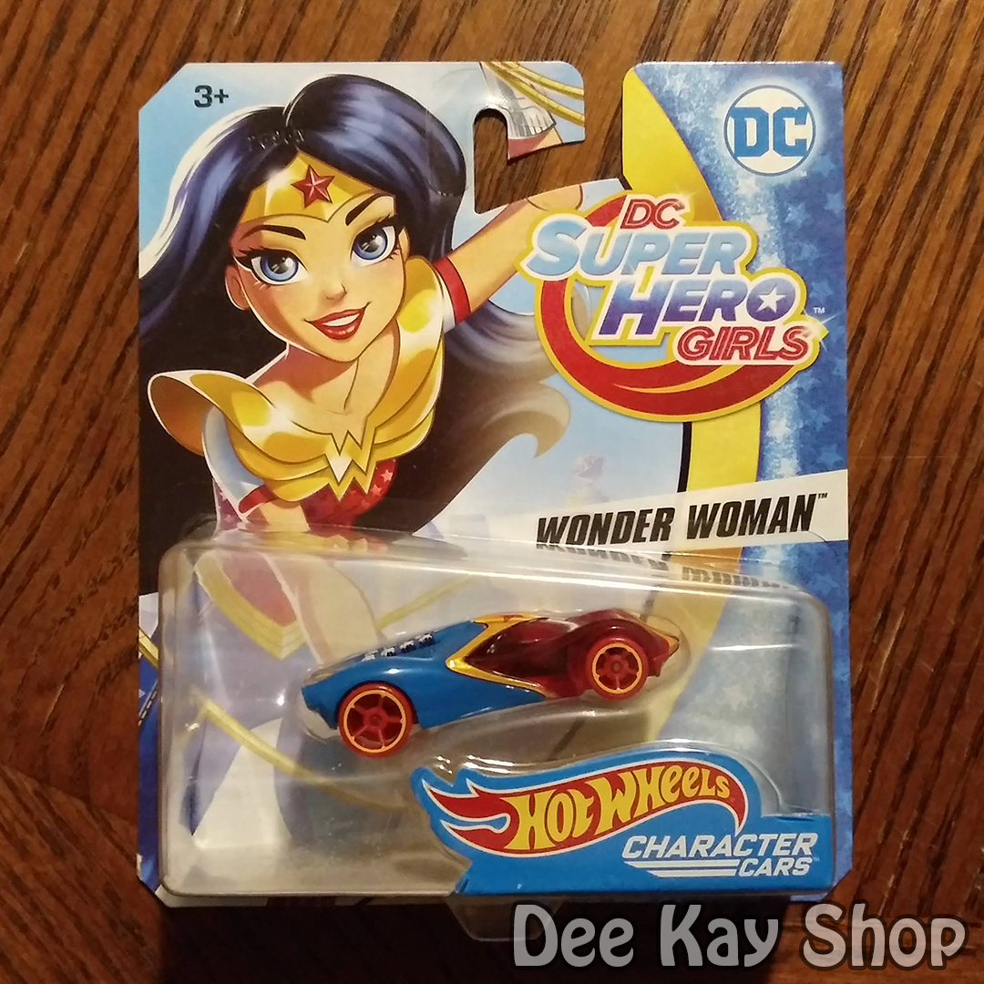 Wonder Woman - DC Universe Super Hero Girls Character Cars - Hot Wheel –  Dee Kay Shop