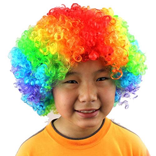 kids orange wig