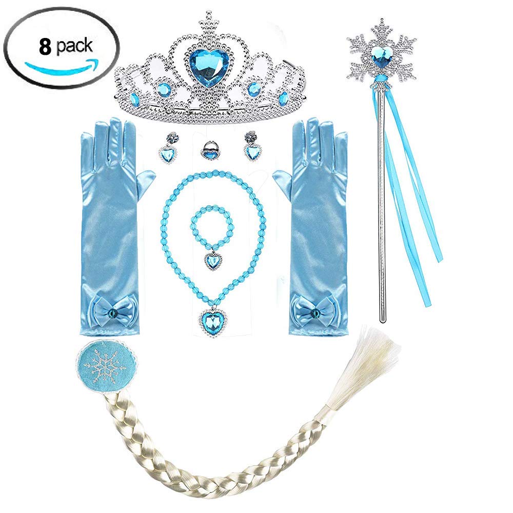 Buy Rich Frozen Elsa accessories set with 8 Items- The complete ...