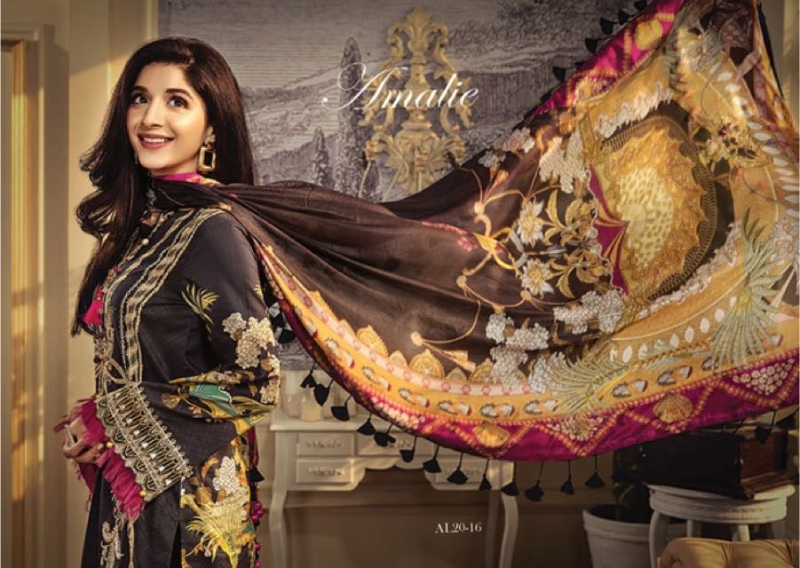 Anaya Pakistani designer suit UK