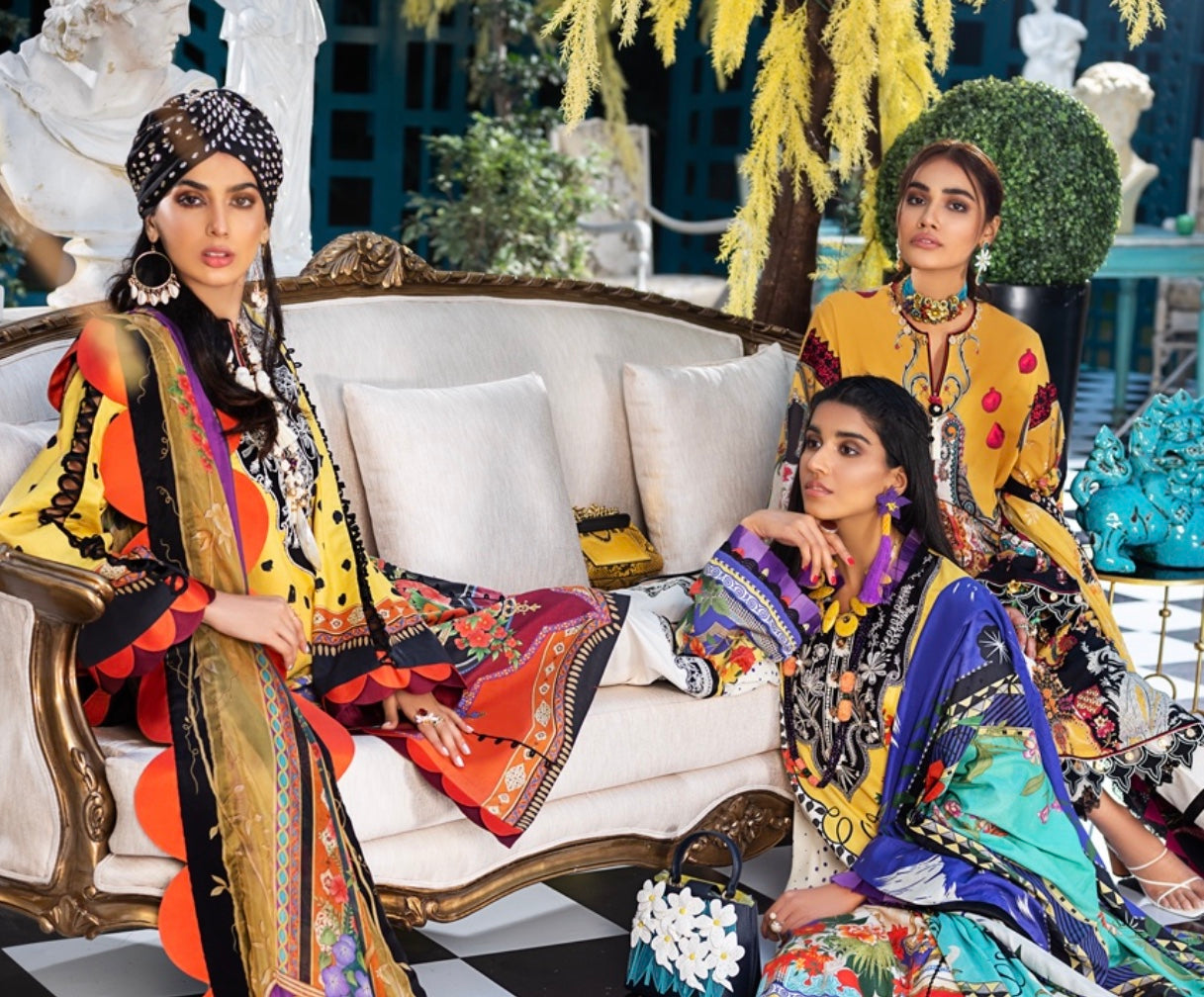 Zaha Pakistani dresses 