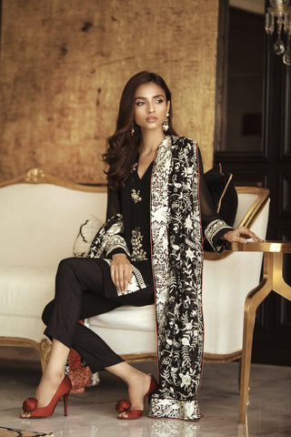 Pakistani Suits Mina Hasan Chiffon Collection 2020 Pakistani designer suits Online offer UK
