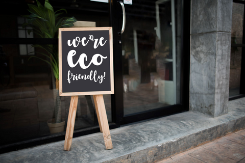 eco friendly chalk board, Three Ways You Can Market Your Eco-Friendly Business