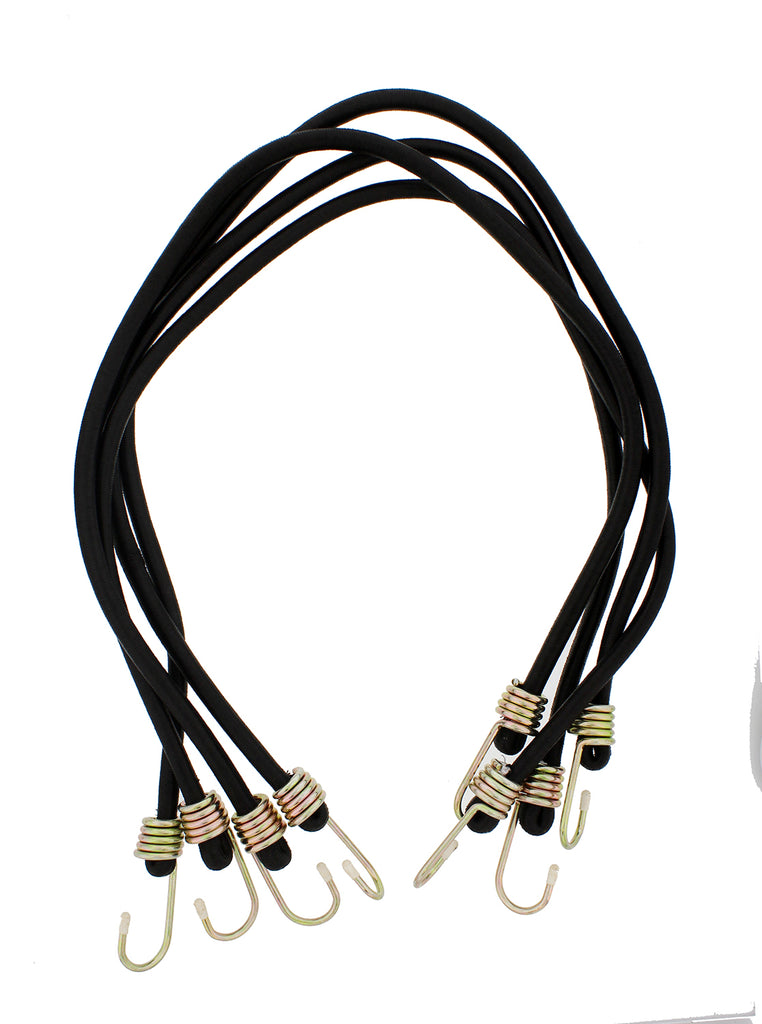 1 4 inch black bungee cord