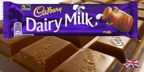 Cadbury Dairy Milk-Top 10 British Chocolate Bars