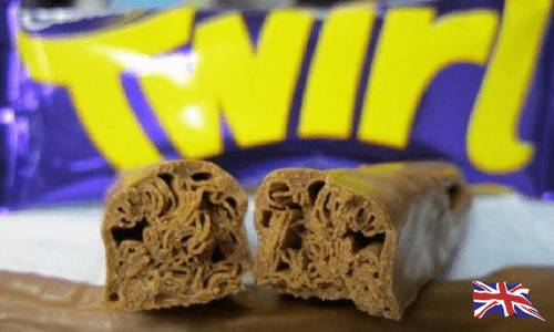 Cadbury Twirl Bar-Top 10 British Chocolate Bars