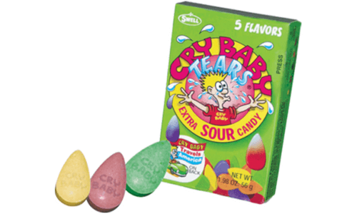 Cry Baby Tears Extra Sour Candy-Top 10 Most Sour Candy
