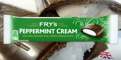 Fry's Peppermint Cream-Top 10 British Chocolate Bars