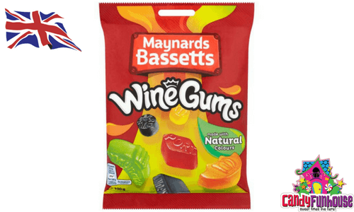 Maynards Bassetts Wine Gums British Candy