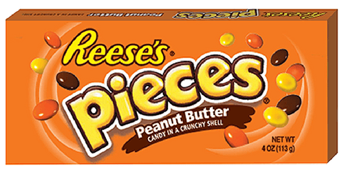 Reese's Pieces Peanut Butter Chocolate Candy