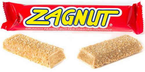 Zagnut American Candy Bar