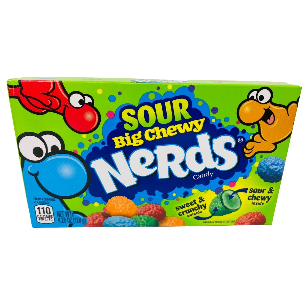 Nerds Sour Big Chewy Theater Box 425oz Candy Funhouse