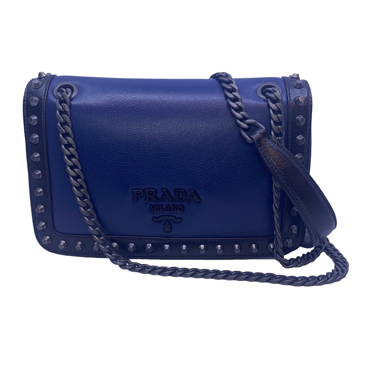 prada blue crossbody bag