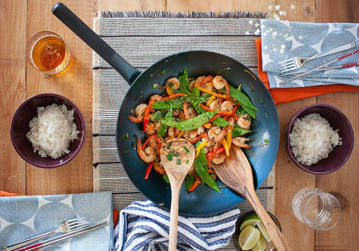carbon steel cookware so beautiful it can double as a serving dish. The best handmade wok out there.
