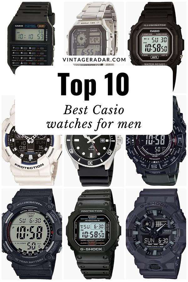 binær Opdater anspore Top 10 Best Casio Watches for Men | Best Men's Casio Watches – Vintage Radar