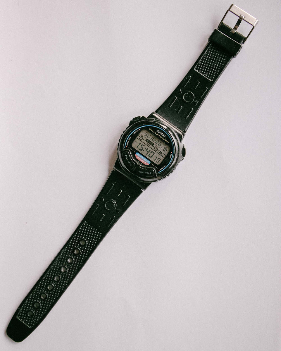 Antiguo Casio 880 JC-11 Quartz de Jog & Walk Calorie WR50 reloj – Vintage