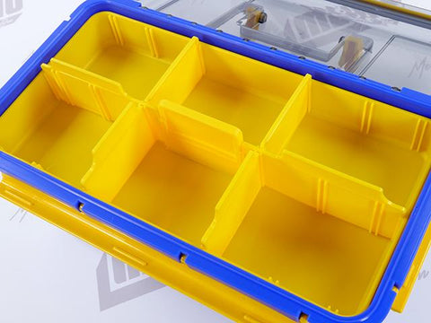 Water Guard 72 Tackle Box Inside Top Compartment View