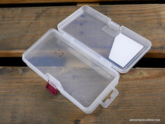 Meiho Plastic Utility Case With Attached Lid
