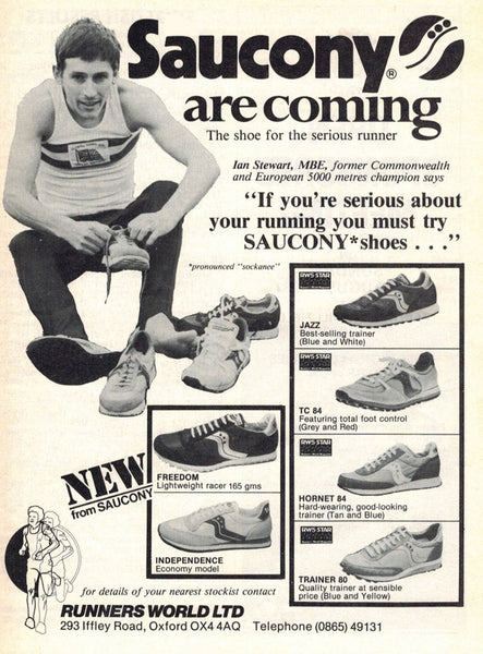 Vintage Saucony Advert