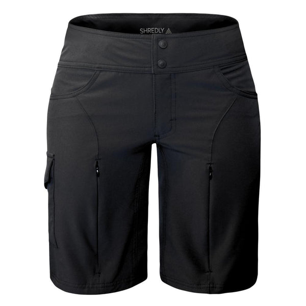 black mtb shorts