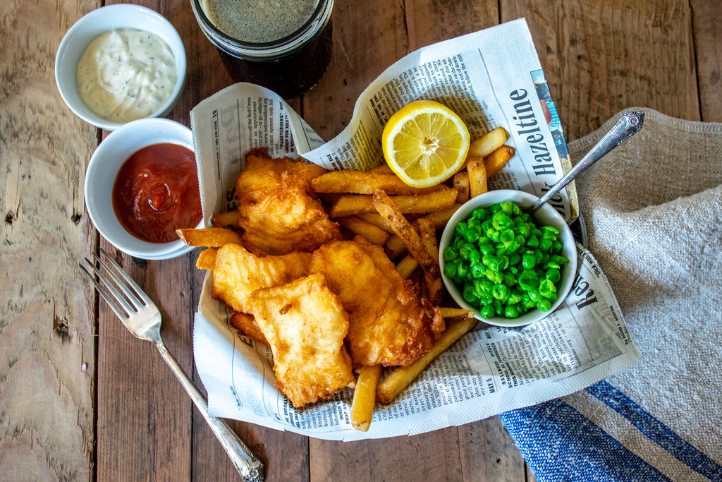 Fish & Chips in Basket