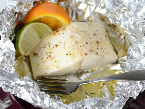 Foil Packed Buttery Sablefish Recipe