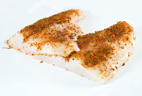 Mexican seasoned raw catfish