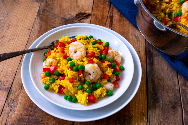 Easy Shrimp Paella Recipe