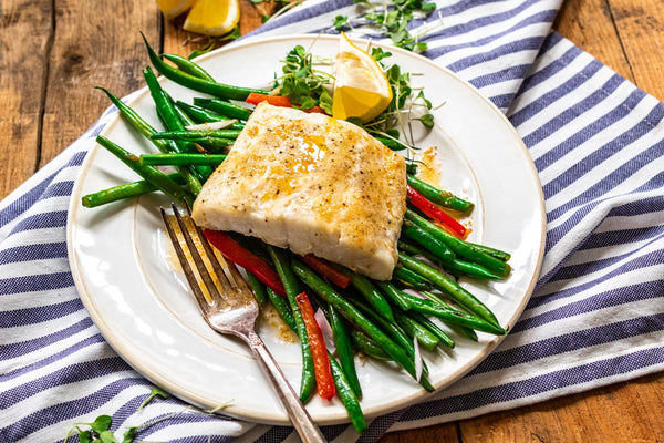 Haddock with Browned Butter
