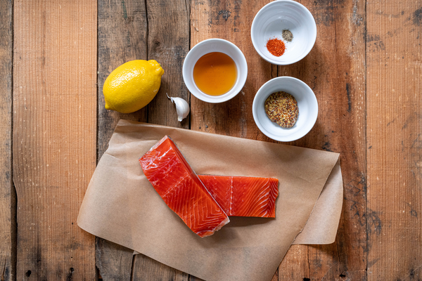 Honey Mustard Baked Salmon Ingredients
