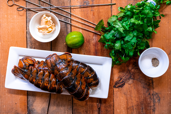 Cilantro Grilled Lobster Tails Ingredients