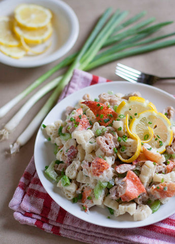 Creamy Lobster Pasta Salad recipe