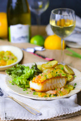 Pan Seared Halibut With Citrus