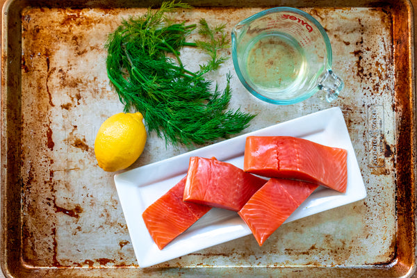 Poached Salmon Ingredients