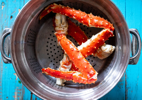 Steaming Crab Legs