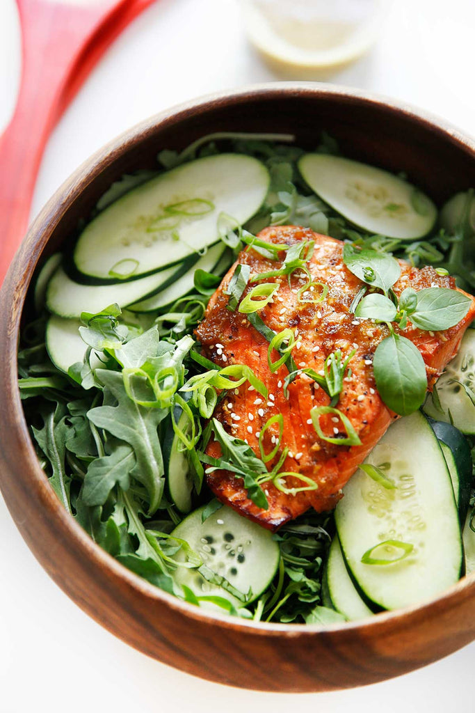 Thai Ginger Basil Salmon For Whole30