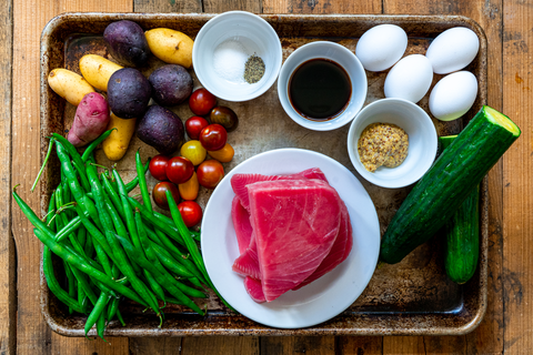 Tuna Salad Nicoise Ingredients