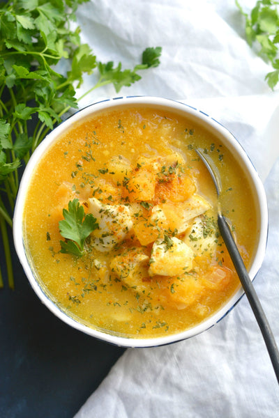 Butternut Squash Sablefish soup Recipe