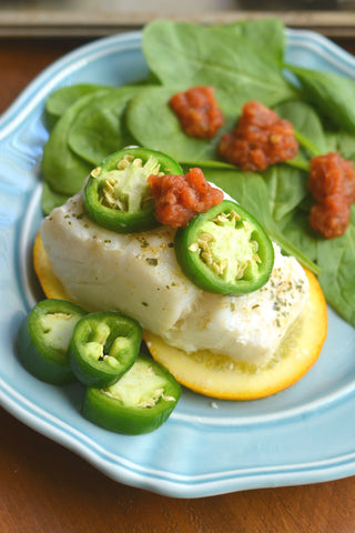 Foil Baked Cod